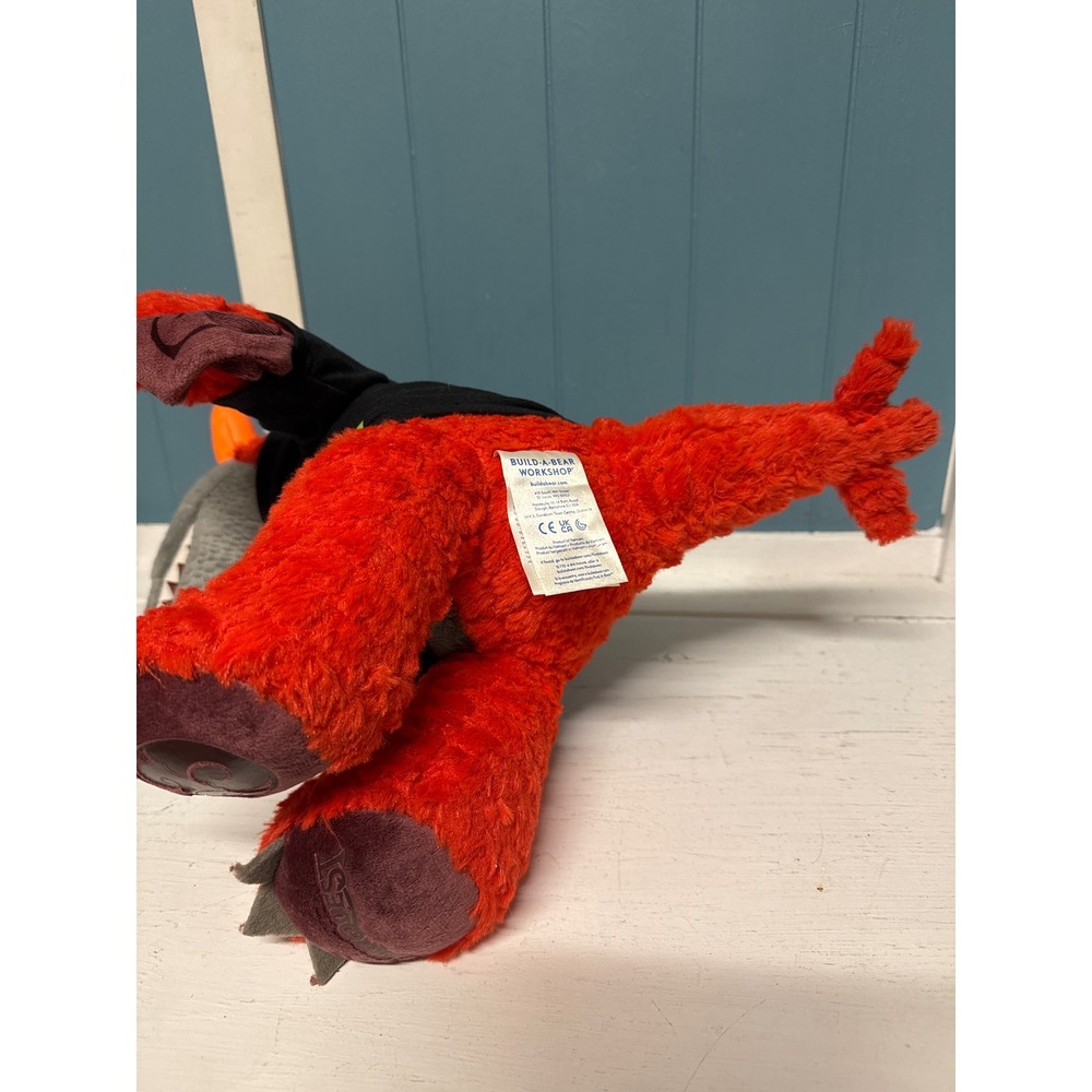 Build A Bear Magic Quest Dragon Plush Stuffed‎ Animal Toy Black Hoodie - Picture 6 of 7